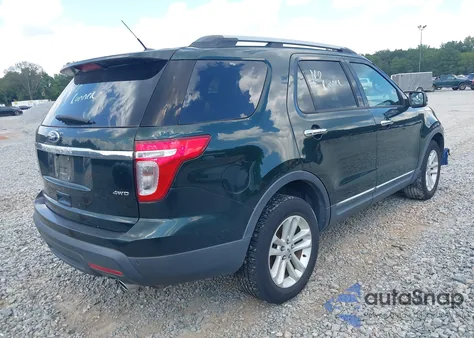 2013 Ford Explorer Xlt z USA, uszkodzony, nr VIN 1FM5K8D87DGC27998